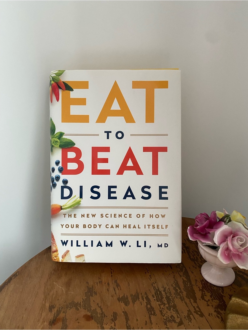 $50 for 3 - Like new - Hard cover - Eat to Beat Disease by William W. Li